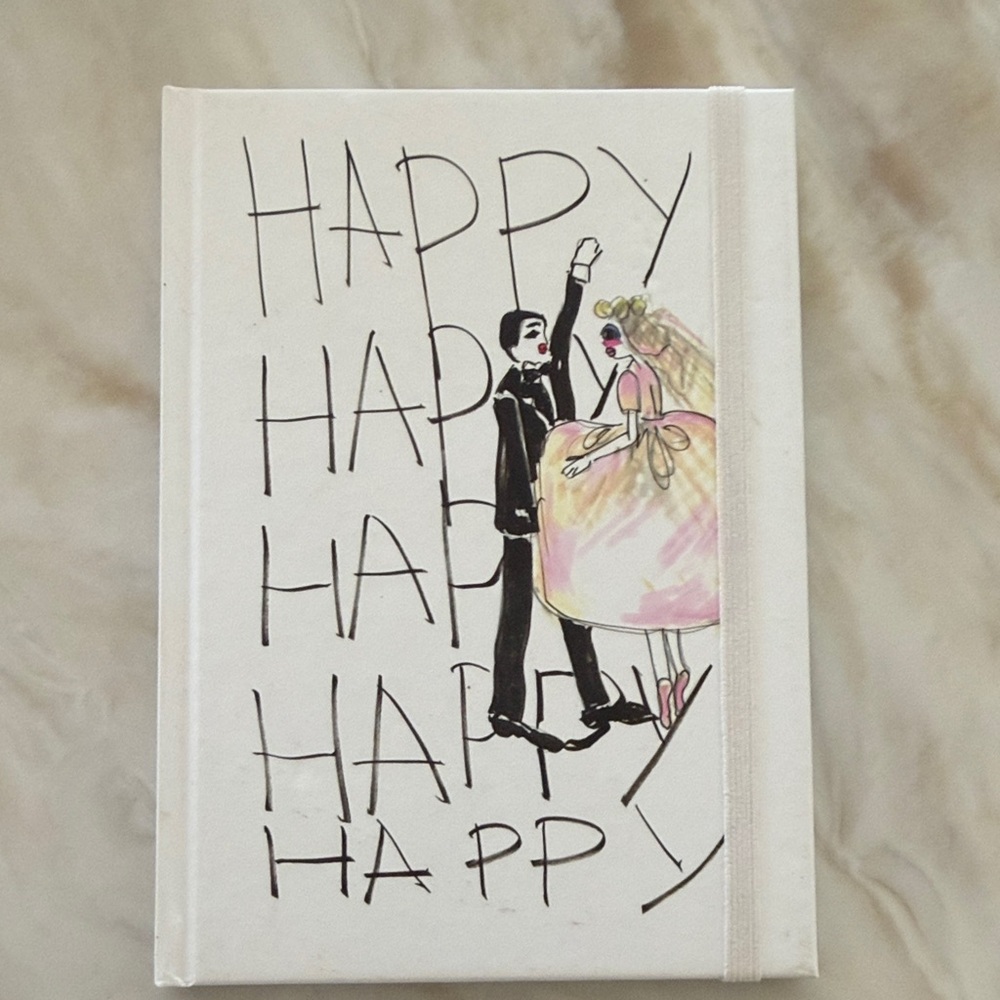 Lanvin White Wedding Themed Notebook